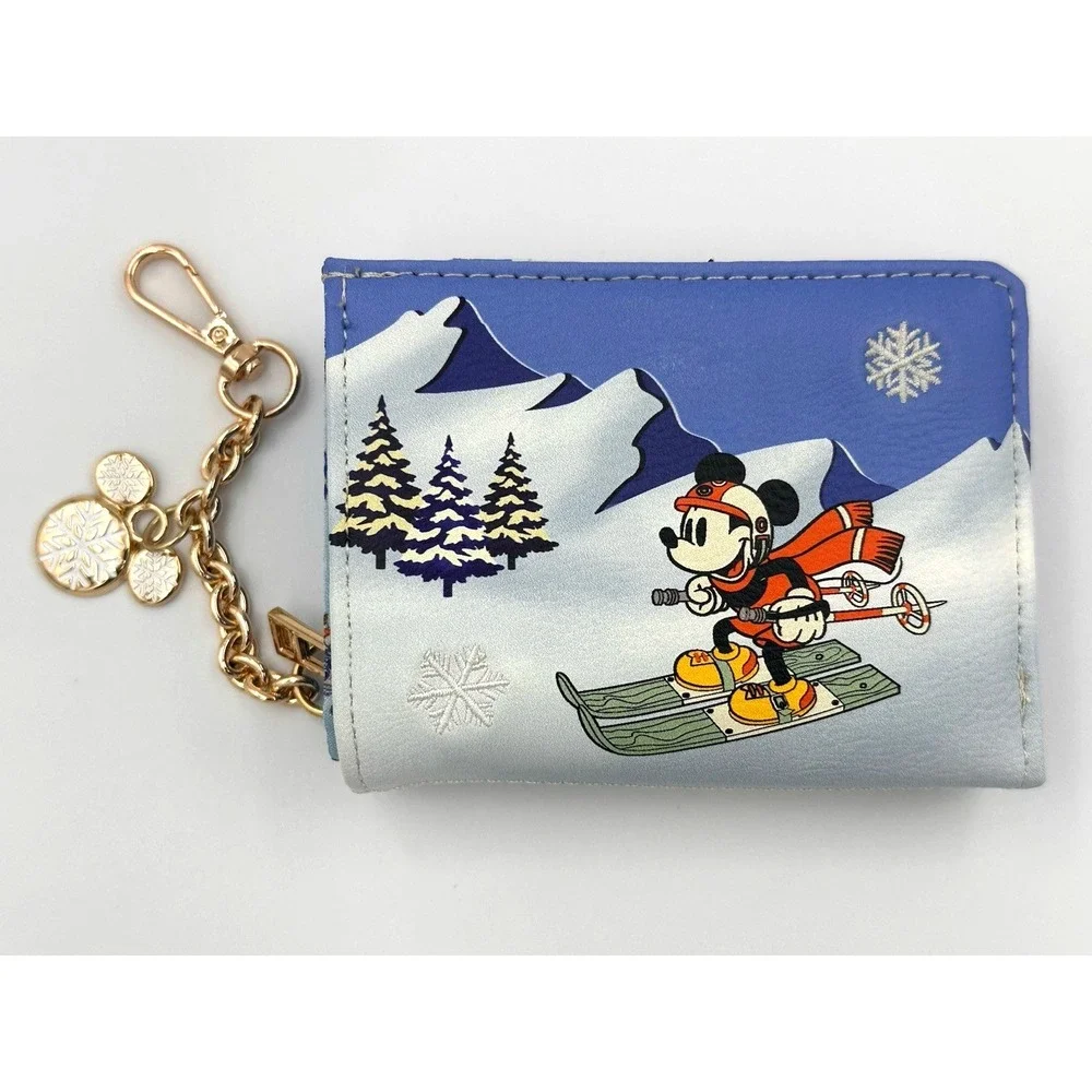 Our Universe Disney Mickey Friends Ski Wallet Charm Push Gate Hook